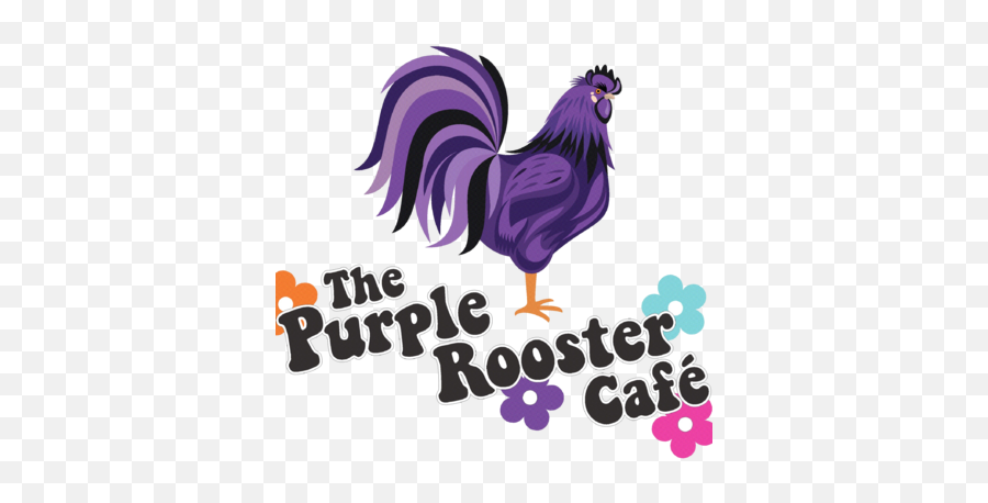 The Purple Rooster Cafe Menu In North Attleborough Emoji,Restaurant With Rooster Logo