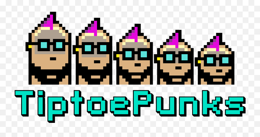 Tiptoepunks - The Worldu0027s First Interlinked Collection Nft Emoji,Punks Logo