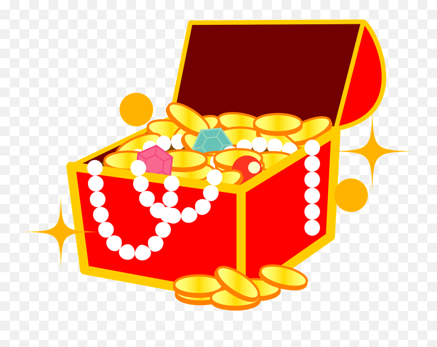 Treasure Box Clipart - Treasure Hunt Related Cliparts Emoji,Treasure Chest Clipart