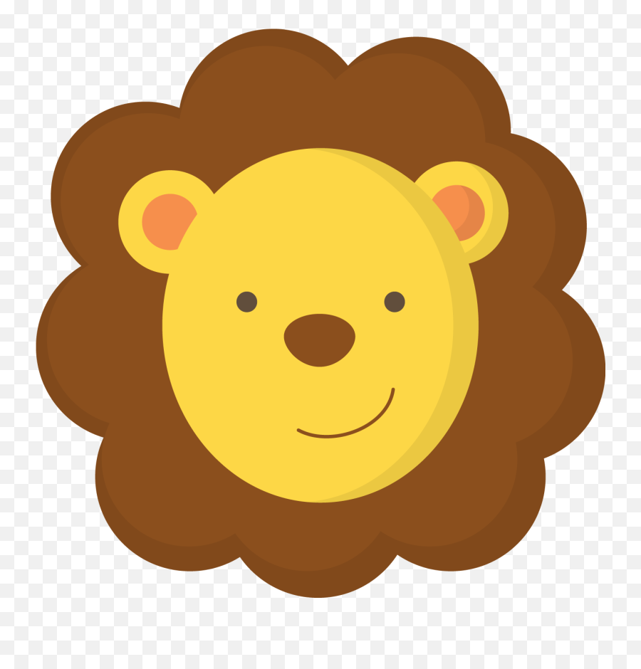 Baby Jungle Faces - Oh My Baby Emoji,Baby Faces Clipart