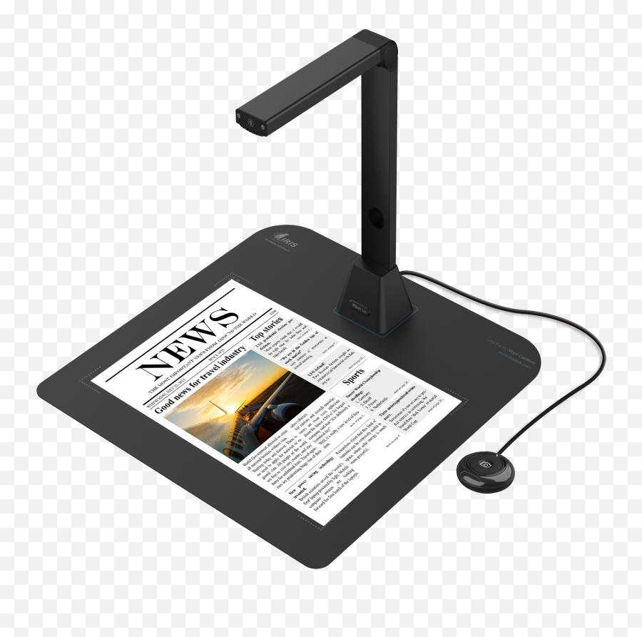 Iriscan Desk 5 Pro - Document Camera Emoji,News Desk Png