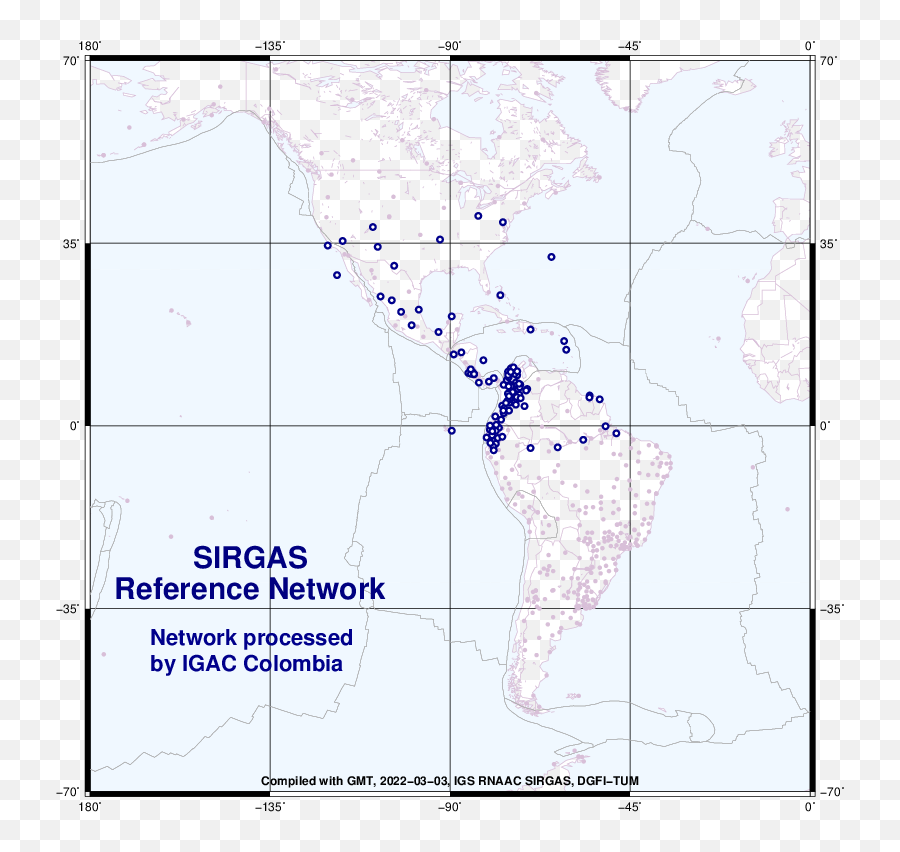 Maps Sirgas Analysis Centre At Dgfi - Tum Emoji,Colombia Map Png