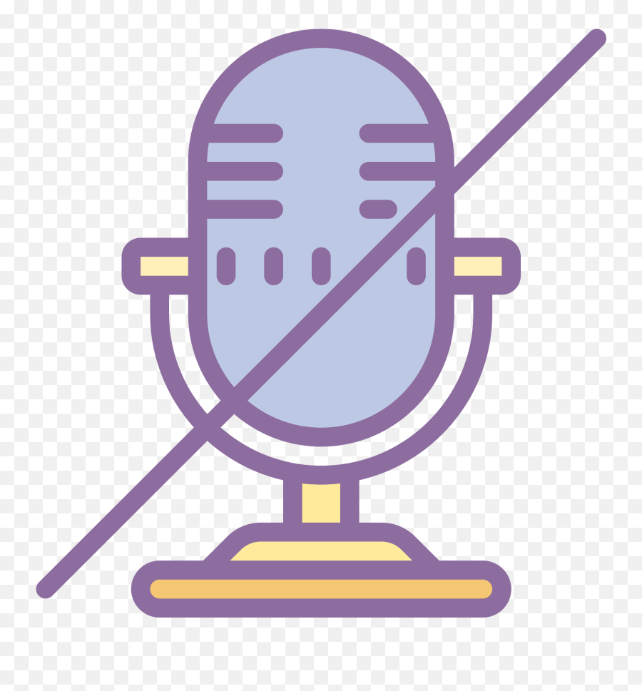 Itu0027s A Logo Of A Microphone - Microphone Line Icon Clipart Icon Emoji,Microphone Logo