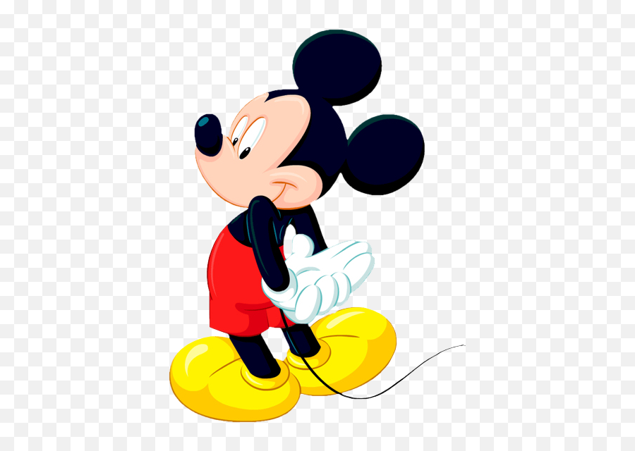 Mickey Mouse - Mickey Mouse Back Transparent Emoji,Mickey Png