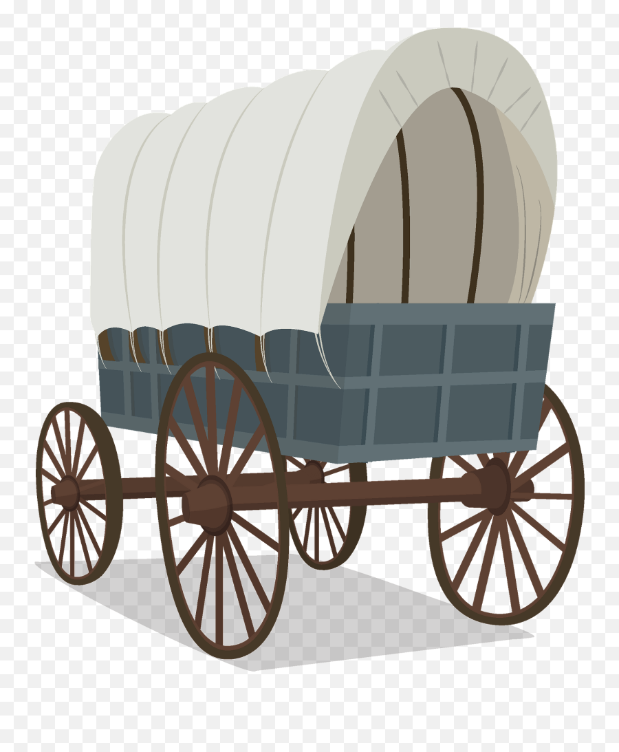 Covered Wagon Clipart - Covered Wagon Png Emoji,Wagon Clipart