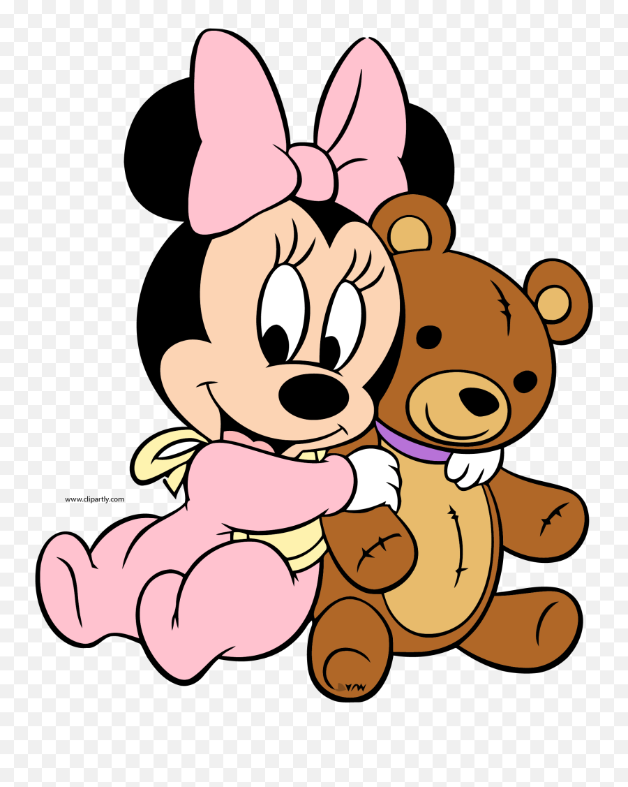 Baby Minnie Bear Toy Clipart Png U2013 Cli 801214 - Png Images Minnie Mouse Png Baby Emoji,Toy Clipart