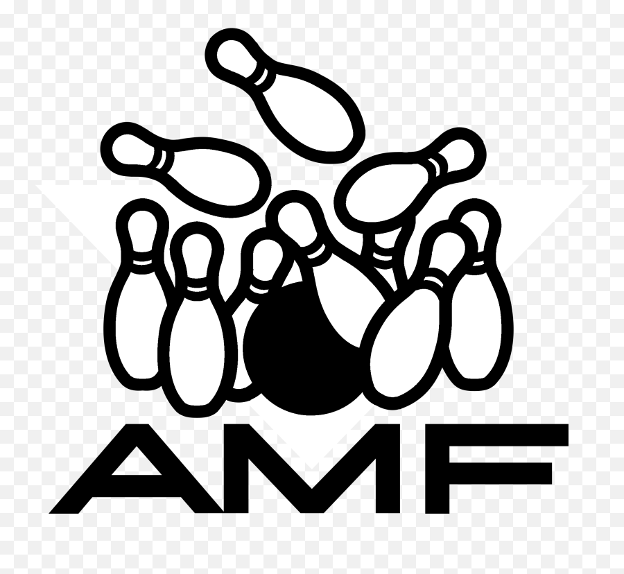 Amf Bowling Logo Black And White - Amf Bowling Logo Emoji,Bowling Logo