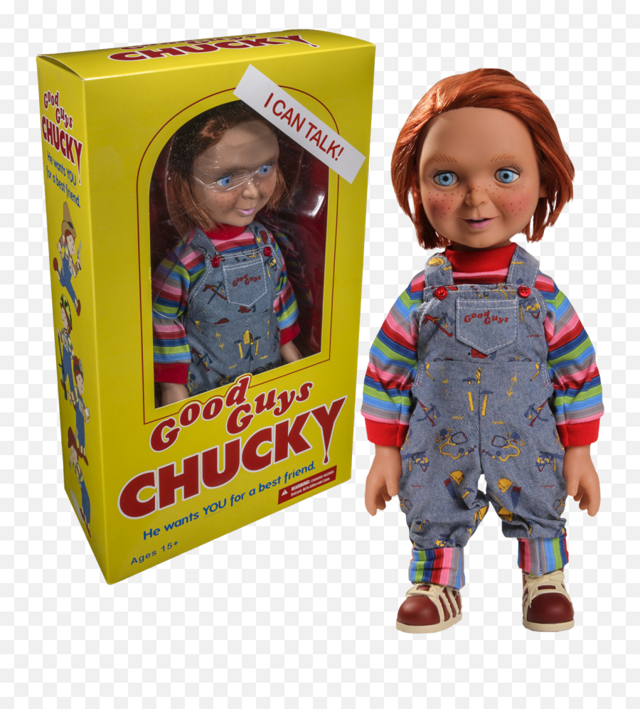 Good Guys 15u201d Talking Chucky Doll Full Size Png Download - Can Talk Chucky Doll Emoji,Chucky Png