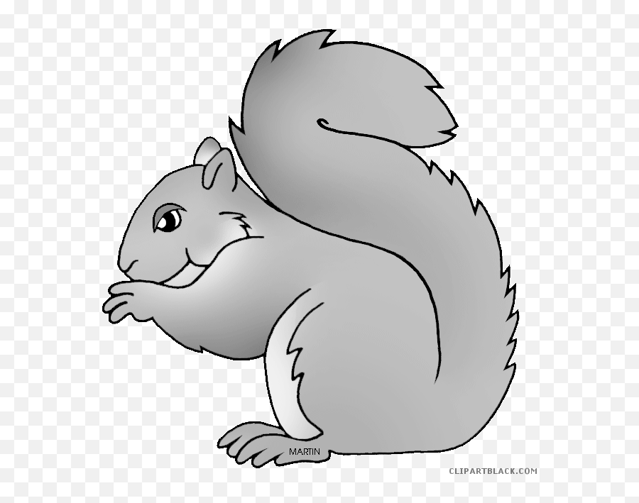 Grey Squirrel Clipart Grey Squirrel - Clip Art Grey Squirrel Emoji,Squirrel Clipart