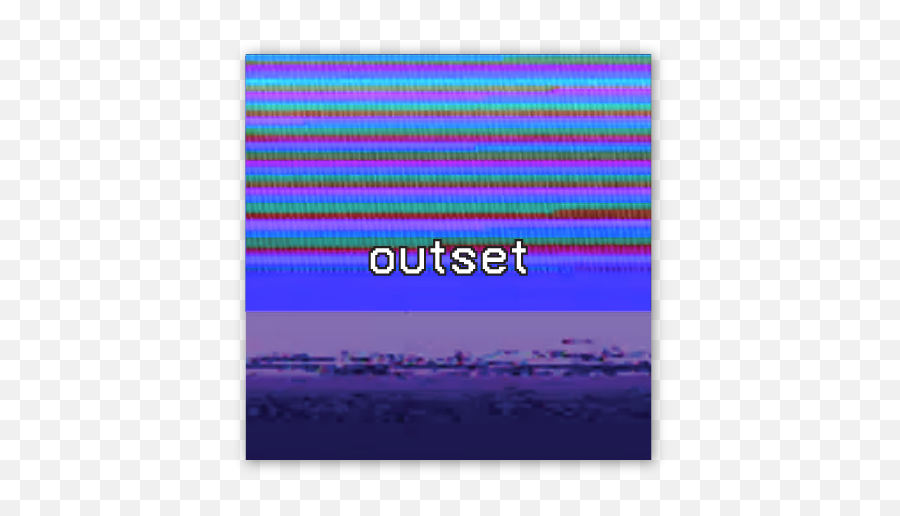 Outset Glitch Sticker - Vx2100 Horizontal Emoji,Glitch Transparent