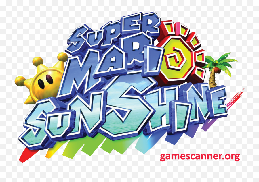 Photo 158 Of 187 Video Game Logos - Super Mario Sunshine Logo Png Emoji,Mario Logo
