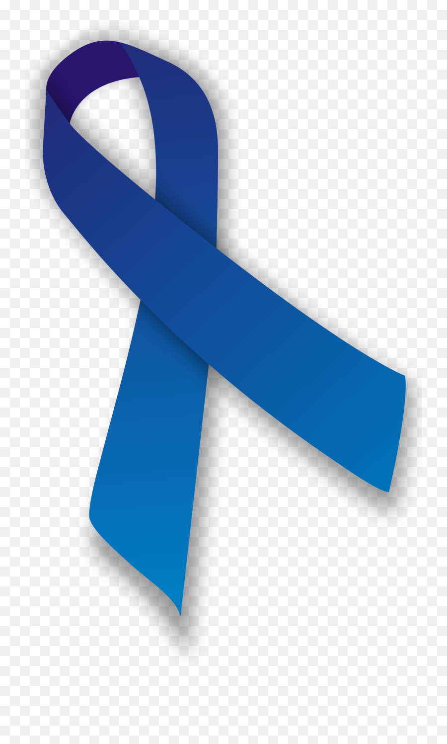 Blue Ribbon Png Transparent Image - Blue Ribbon Fallen Officer Emoji,Blue Ribbon Png