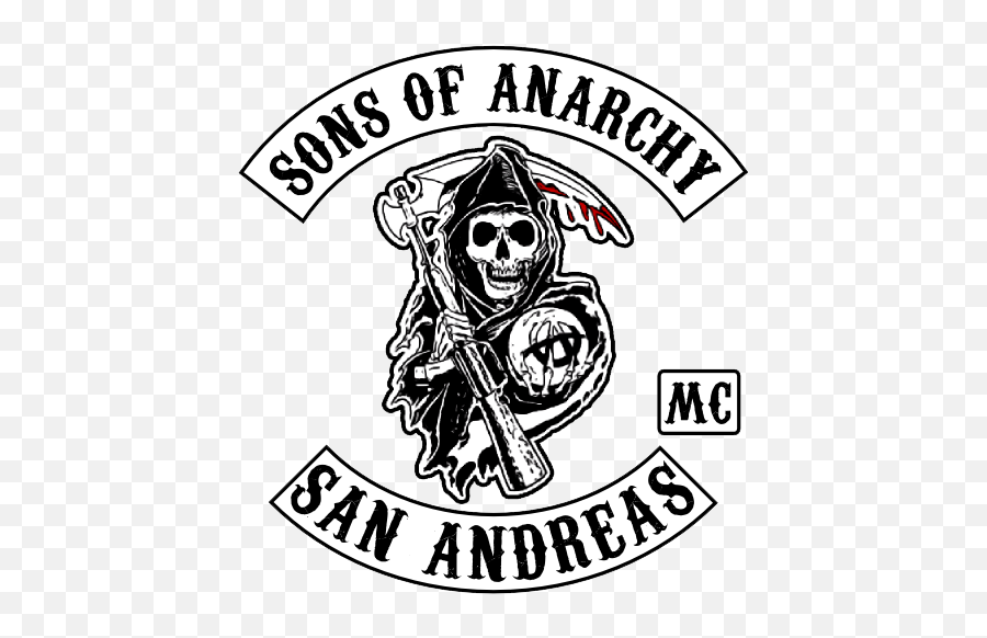 Inside The World Of Motorcycle Clubs - Weazel News Sons Of Anarchy Logo Emoji,Gta San Andreas Logo