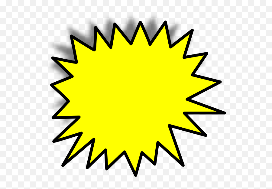 Yellow Star Clip Art - Starburst Clipart Png Transparent Png Yellow Callout Png Emoji,Yellow Star Png