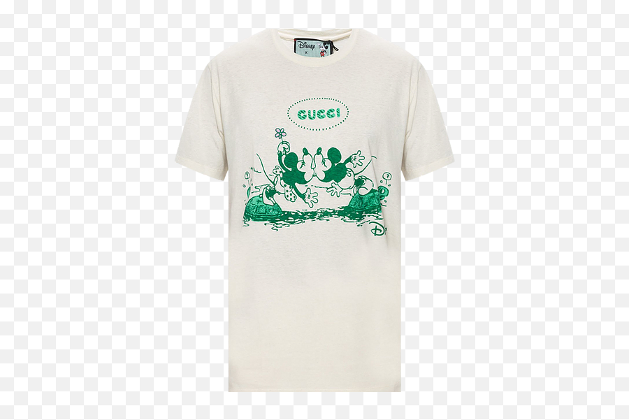 Gucci - Short Sleeve Emoji,Gucci Logo T Shirt