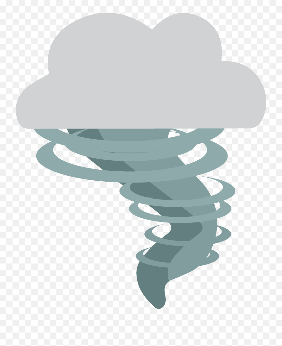 Tornado Emoji Clipart Free Download Transparent Png - Emoji,Tornado Clipart