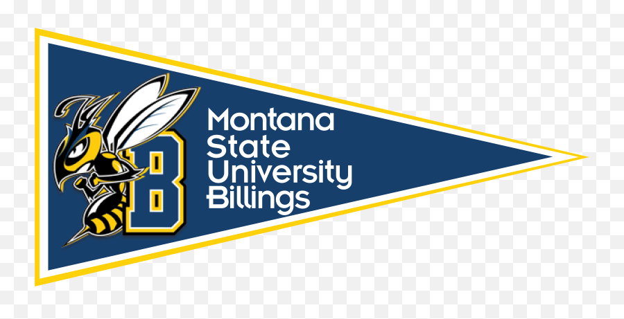 Brigham Young University Idaho Logo - Montana State University Billings Pennant Emoji,Montana State University Logo