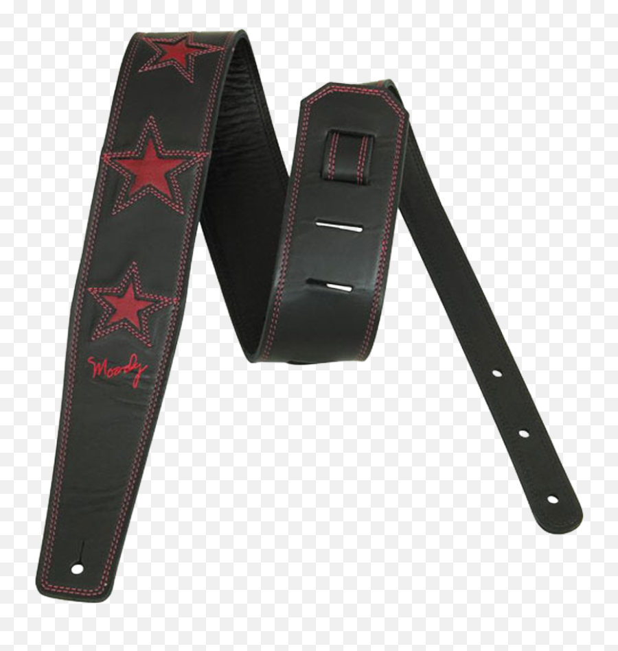 25 3 Star Leather Backed Strap - Blackblack U0026 Three Red Stars Solid Emoji,Red Stars Png