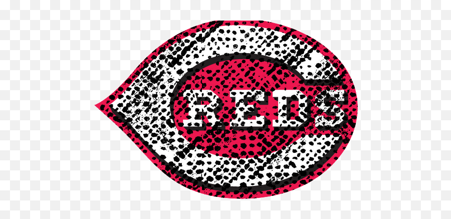 Download Cincinnati Reds 2007 - Pres Wordmark Logo Distressed Language Emoji,Cincinnati Reds Logo
