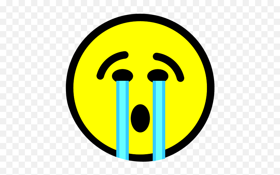 Emoji Crying Emoticon,Cry Emoji Png