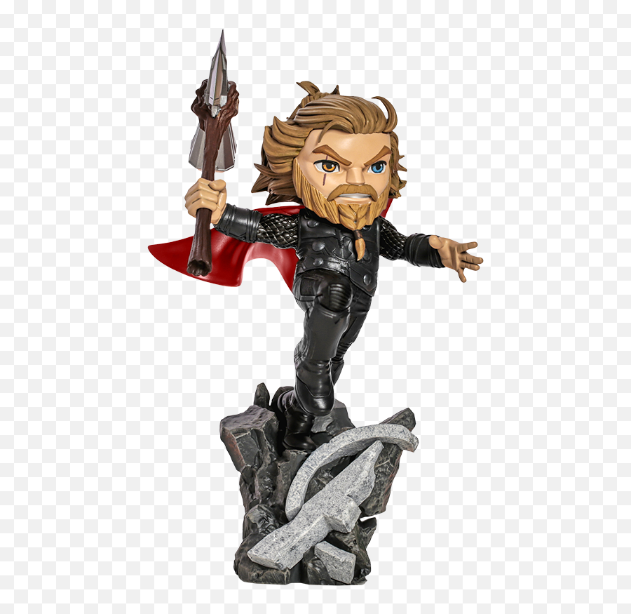 Marvel Thor Avengers Endgame Mini Co Figure By Iron Studios Emoji,Avengers Endgame Png