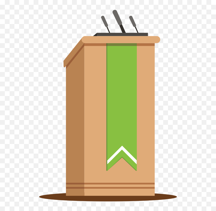 Speakers Clipart Podium Speaker - Clipart Podium Png Podium Clipart Emoji,Speaker Clipart