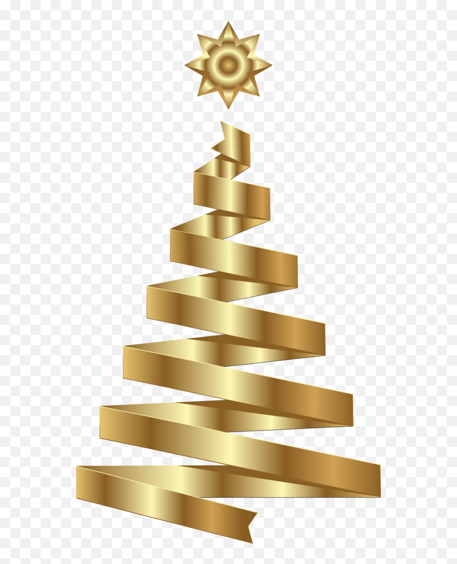 Christmas Tree Christmas Tree Christmas Decoration Gold For Emoji,Merry Christmas Gold Png