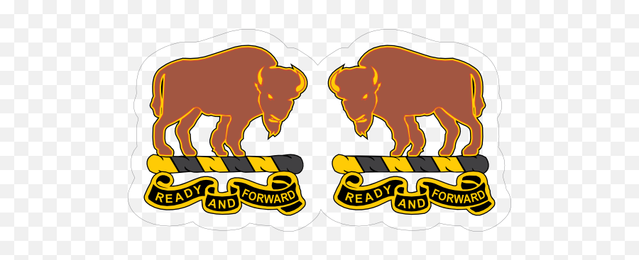 Army 10th Cavalry Regiment Distinctive Unit Insignia Magnet Emoji,Cavalry Clipart
