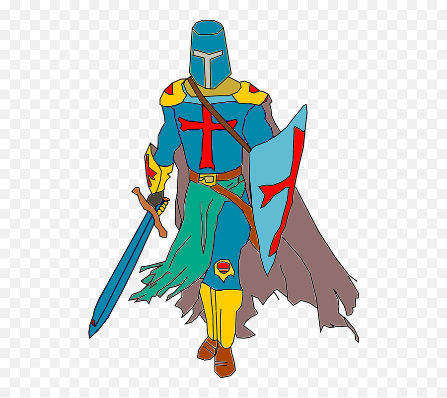 Medieval Knight On Horse Clipart Free Design Download - Crusader Warrior Png Emoji,Knight Clipart