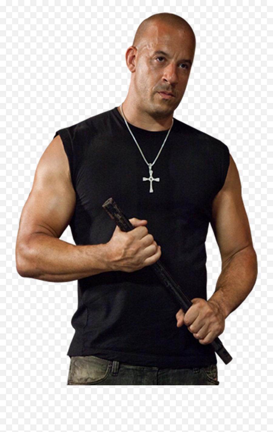 Dominic Toretto With A Metal Pipe Transparent Png Template Emoji,Joint Transparent Background