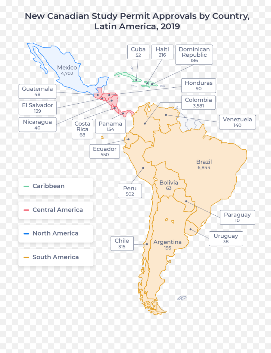 Applyinsights Growth In Canadau0027s Latin American Student Markets Emoji,Colombia Map Png