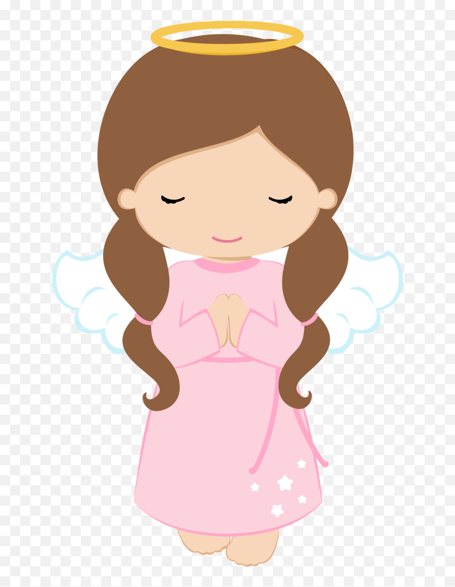 Baby Baptism Christening Clipart - Angel Girl Clipart Emoji,Baptism Clipart