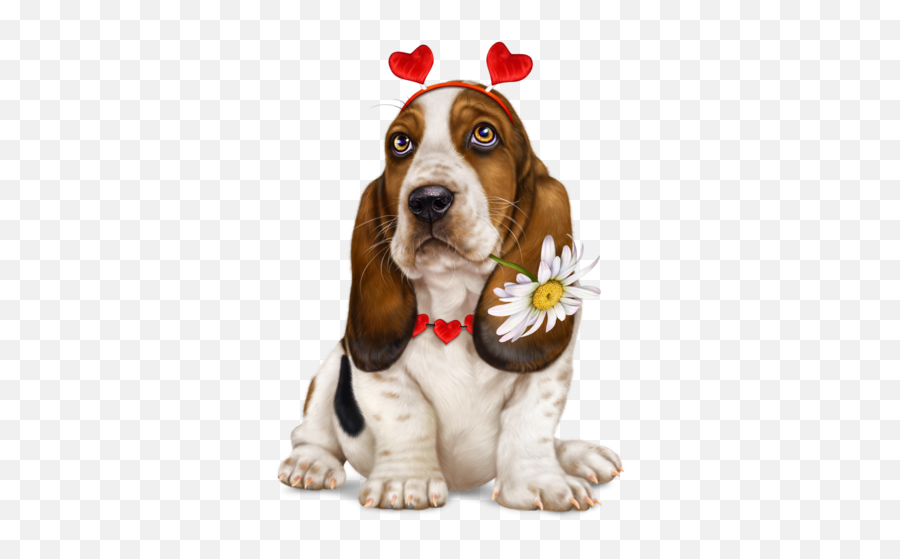 Lonely - Heartbassethound8 U2014 Imgbb Basset Hound Cute Emoji,Hound Dog Clipart