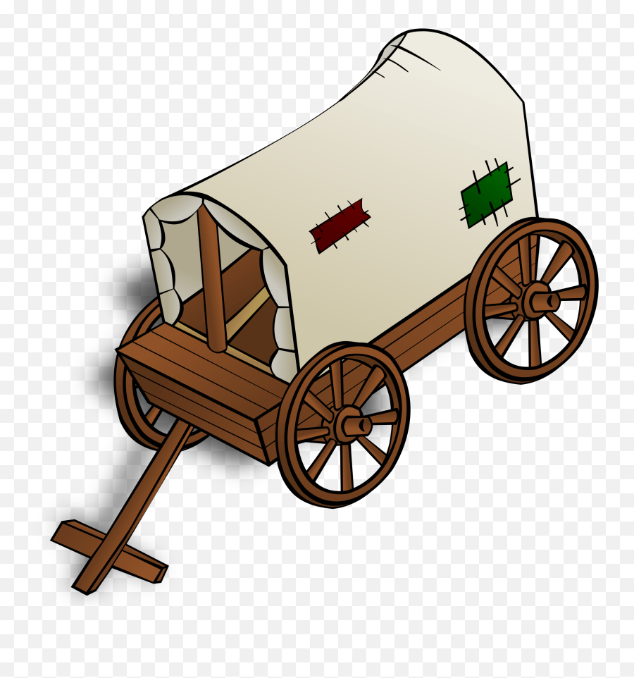 Wagon Clipart Clip Art - Caravans Clipart Emoji,Wagon Clipart