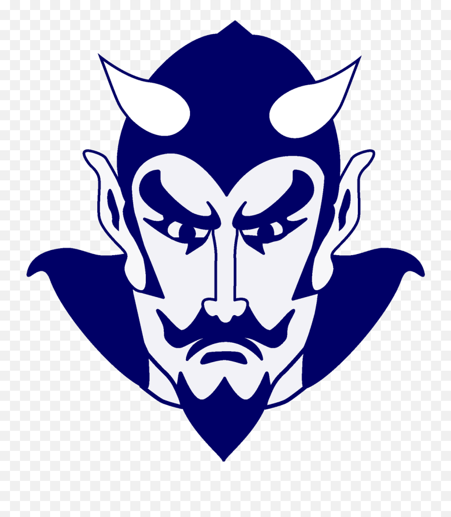 Blue Devil Logo - Pahokee Blue Devils Logo Emoji,Devil Logo