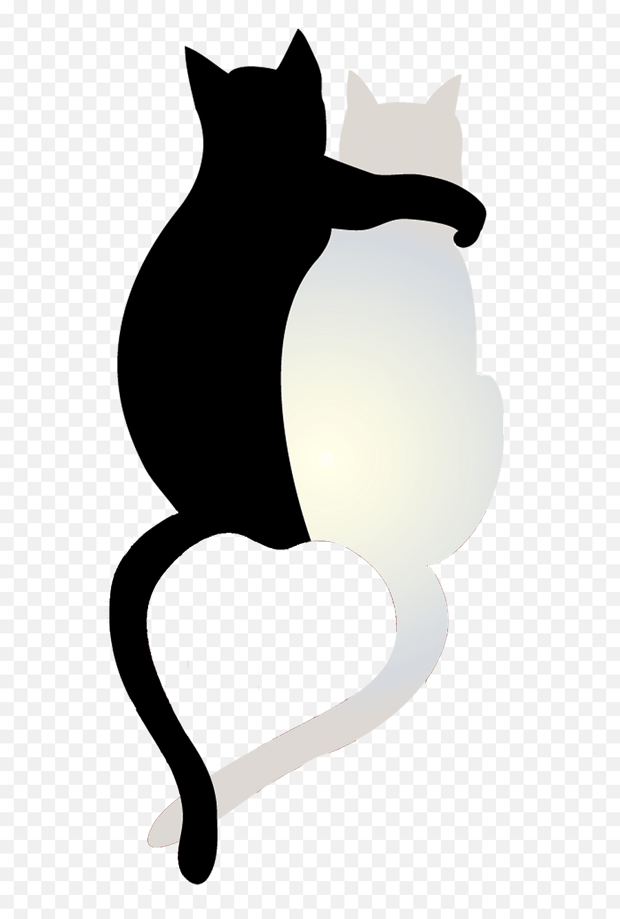 Cats In Love Clipart Free Download Transparent Png Creazilla - Cat Emoji,Cats Clipart