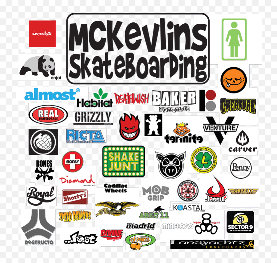 Skateboard Brands Logos Posted - Dot Emoji,Skateboard Logos