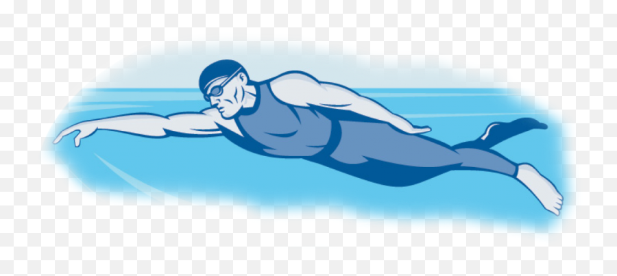 Download Butterfly Swimmer Clipart - Clipart Front Crawl Swimming Emoji,Swimmer Clipart