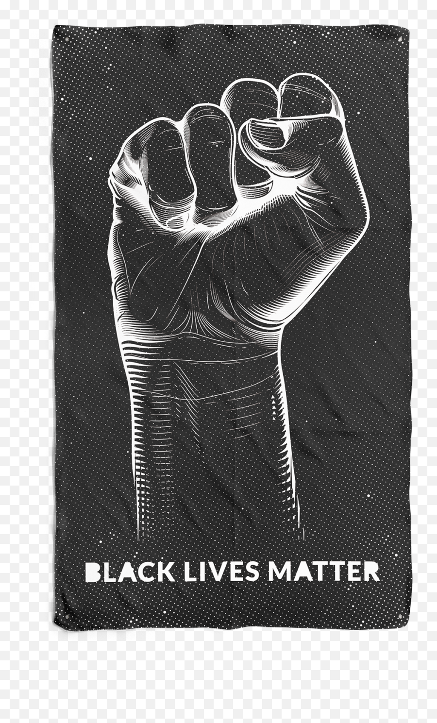 Black Lives Matter Flag 2 - Fist Emoji,Blm Fist Logo