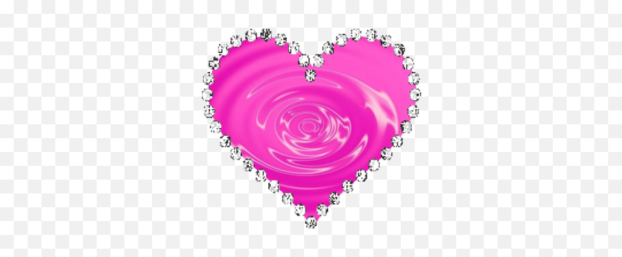 Free Pink Diamond Heart Transparent - Transparent Background Pink Heart Clipart Emoji,Heart Transparent Background