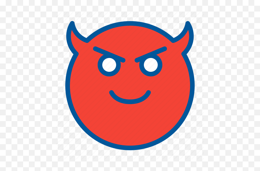 Devil Emoji Emoticon Face Smile Icon - Download On Iconfinder Happy,Devil Emoji Png