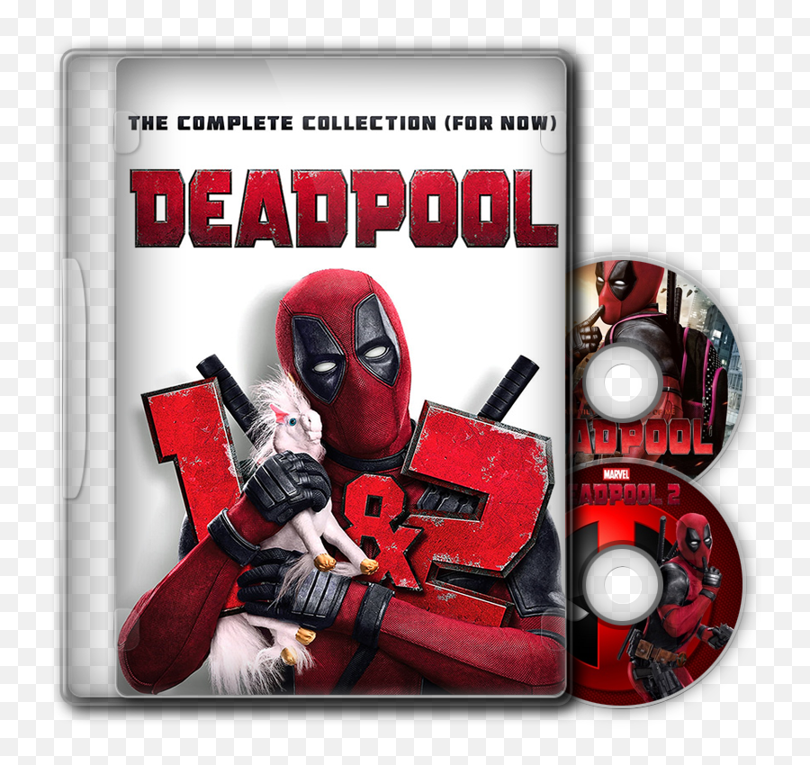 Deadpool 1 2 Blu Ray - Deadpool 1 And 2 Emoji,Deadpool 2 Logo