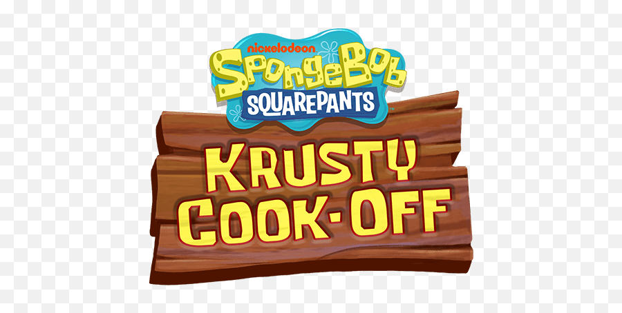 Krusty Cook - Spongebob Krusty Cook Off Logo Emoji,Spongebob Logo