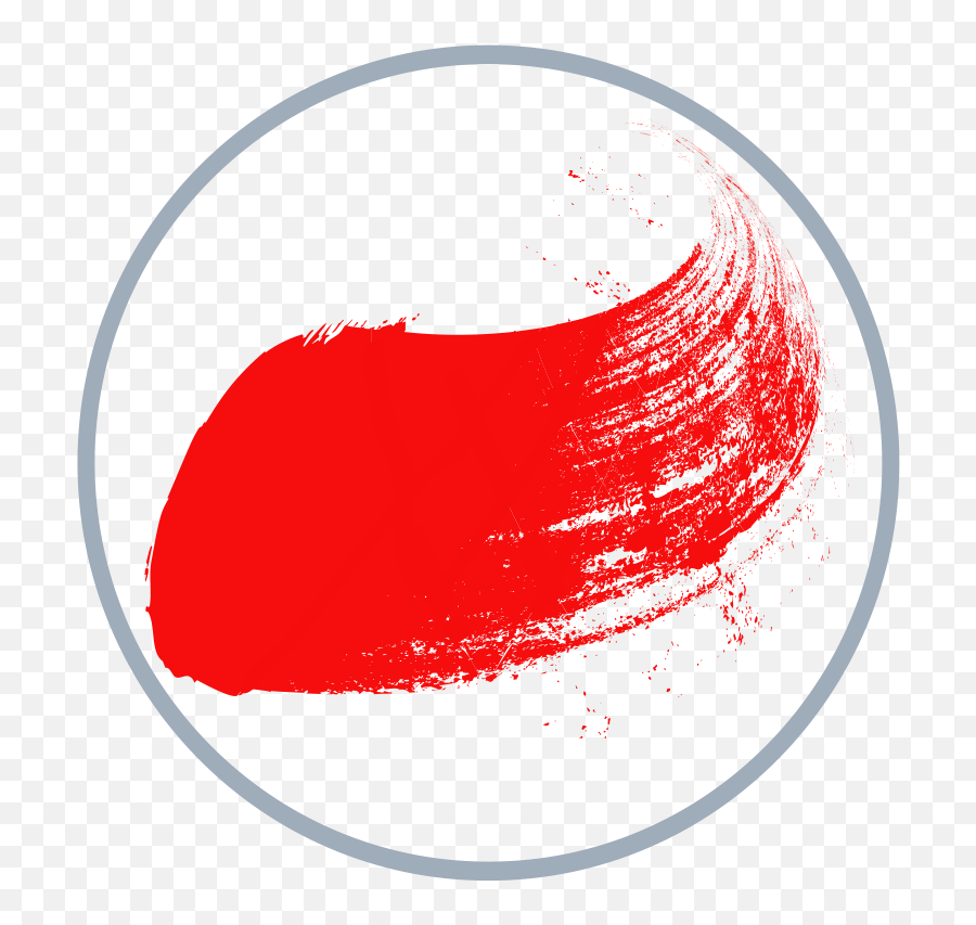 Download Red Paint Brush Stroke - Umyf Full Size Png Image Dot Emoji,Red Brush Stroke Png