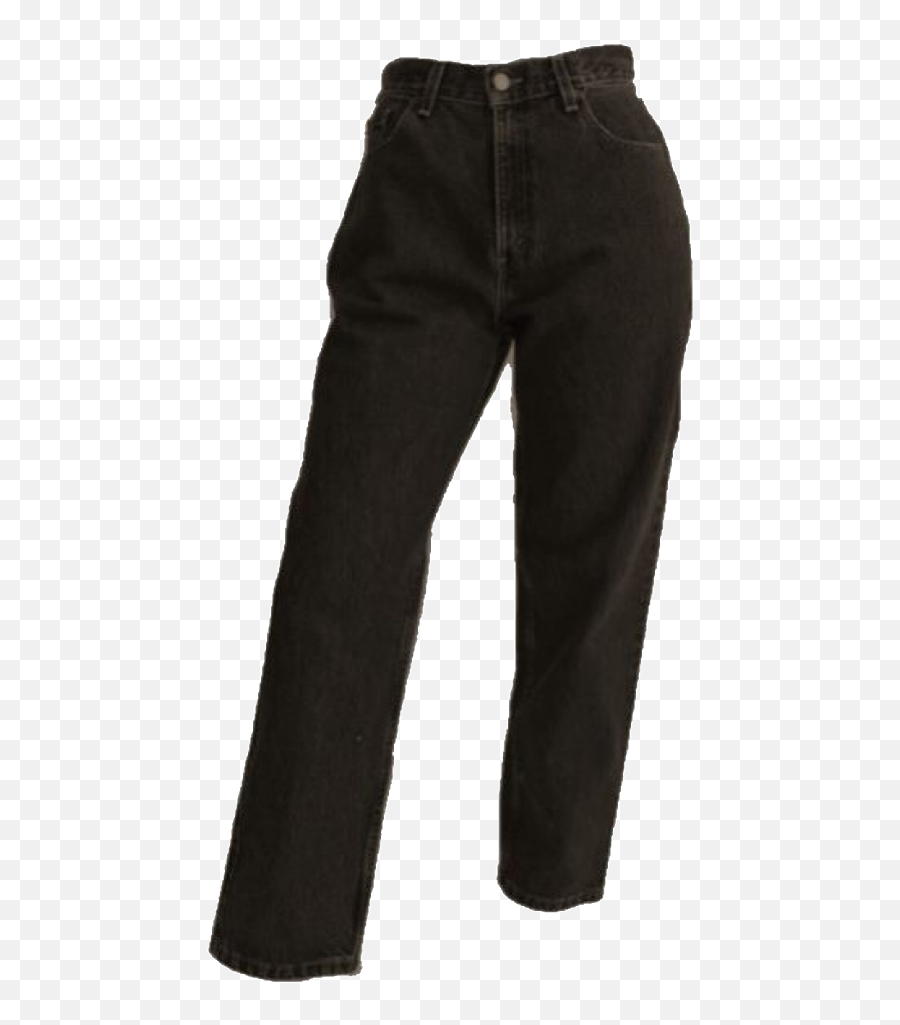 Black Pants Black Jeans Men Fashion - Transparent Niche Meme Pngs Emoji,Transparent Pants