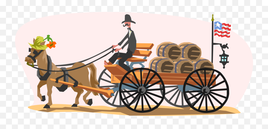 Wagon Vector Horse Buggy Emoji,Horse And Carriage Clipart