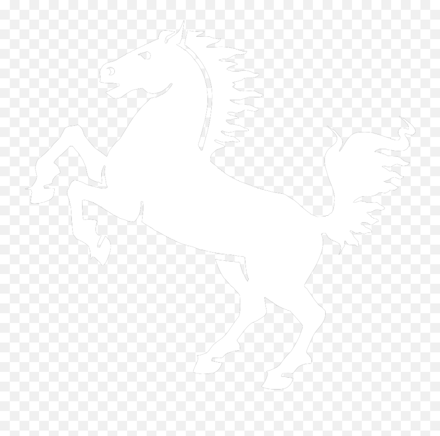 White Horse Svg Clip Arts Download - Download Clip Art Png Dragon Age House Trevelyan Emoji,Horse Clipart Black And White