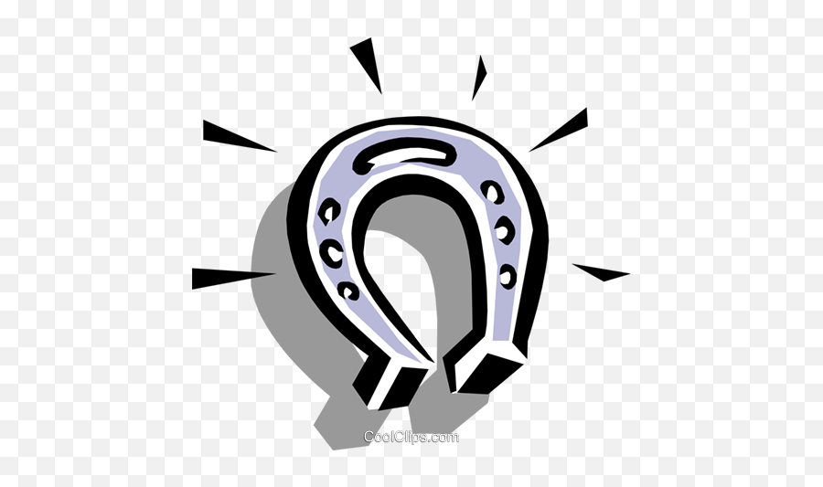 Horseshoe Royalty Free Vector Clip Art Emoji,Horseshoe Clipart Free