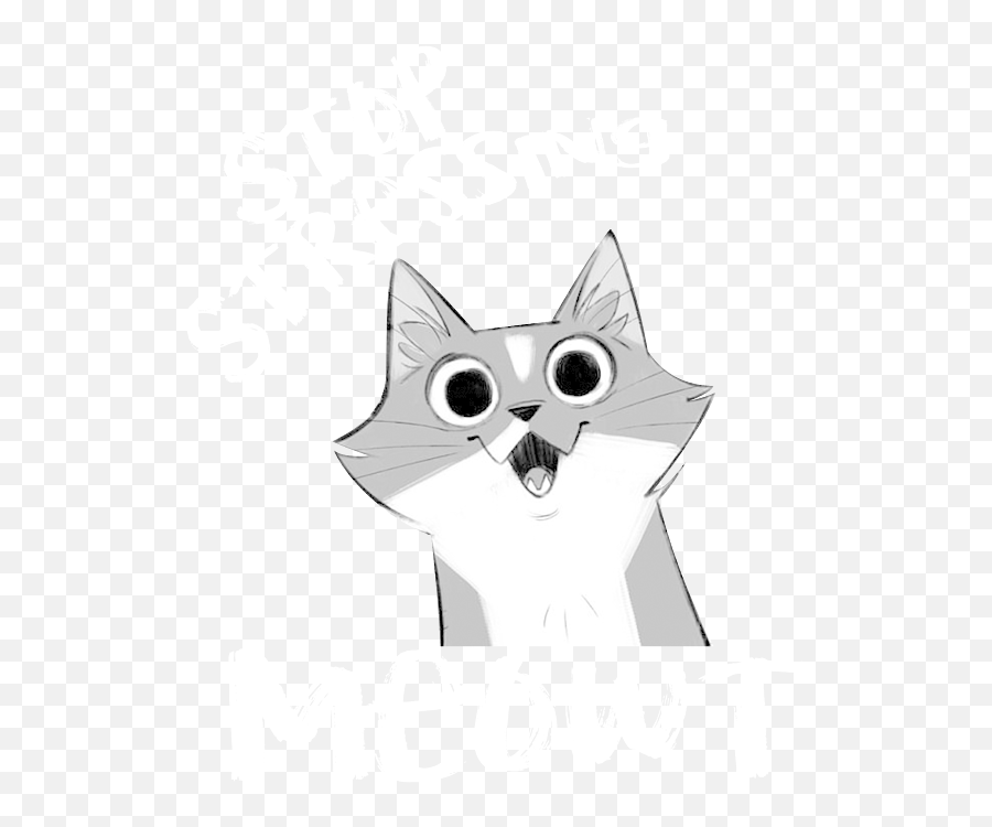 Graphic Stop Stressing Meowt Cat Lovers Weekender Tote Bag Emoji,Felix The Cat Png