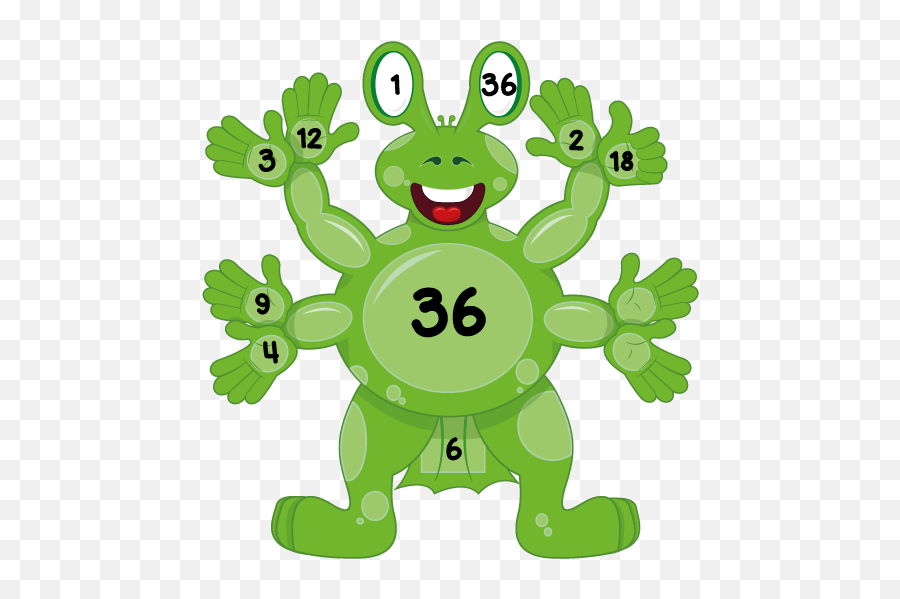 Big Maths Characters And Phrases - Big Maths Emoji,Place Value Clipart